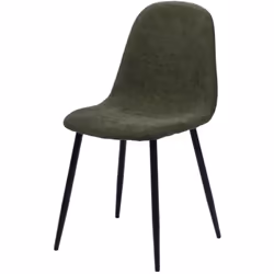 La chaise Ariane, au design sobre et élégant, allie confort et modernité. Son assise ergonomique en tissu vert chiné offre un ...