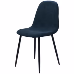 La chaise Ariane, au design sobre et élégant, allie confort et modernité. Son assise ergonomique en tissu bleu chiné offre un ...