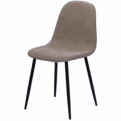 La chaise Ariane, au design sobre et élégant, allie confort et modernité. Son assise ergonomique en tissu marron chiné offre ...