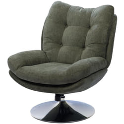Amadeus - Fauteuil Magnum vert chrome