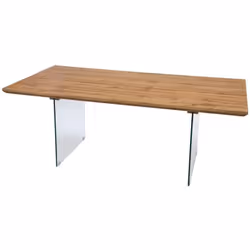 La table Davis (200x100x75 cm) incarne l'alliance parfaite entre élégance et modernité. Ses deux larges pieds rectangulaires ...