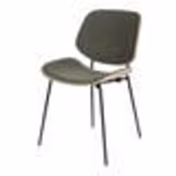 Chaise Atlanta verte chêne (lot de 2) - Amadeus
