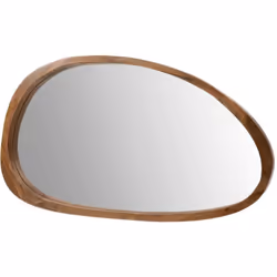 Le miroir Porto en manguier allie élégance et caractère. Avec ses dimensions de 70 cm de hauteur et 120 cm de largeur, il se  ...