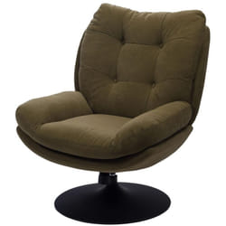 Fauteuil pivotant Magnum pied noir - Amadeus