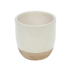 Cache pot Belga Ivoire 13 cm - Amadeus