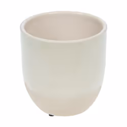 Le Cache-pot Belga Ivoire 15 cm d'Amadeus est une pièce élégante en céramique bi-couleur qui apportera une touche de raffinem ...