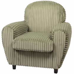 Fauteuil Club en Velours Vert - Vintage et Cocooning Offrez à votre intérieur une touche d'élégance rétro avec ce fauteuil cl ...