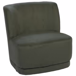 Le fauteuil Berny vert clair d'Amadeus allie élégance et confort pour sublimer votre intérieur. Son design épuré sans accoudo ...