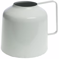Apportez une touche d'élégance à votre intérieur avec ce vase déco pot en métal ivoire. Son design authentique, inspiré des p ...