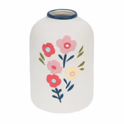 Apportez une touche de douceur et d'élégance à votre intérieur avec le Vase Prima moyen modèle de chez Amadeus. En céramique ...