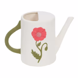 Apportez une touche de poésie à votre intérieur avec l'Arrosoir Prima de chez Amadeus. Conçu en céramique blanche, il séduit  ...