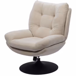 Fauteuil pivotant Magnum pied noir - Amadeus