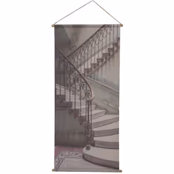Apportez une touche d'élégance et de raffinement à votre intérieur avec le Kakemono Chambord 80x168 cm. Représentant un sompt ...