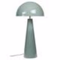 Lampe en métal Champignon Bleue