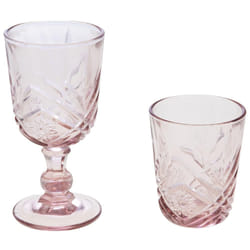 Amadeus - Boîte De 6 Verres À Pied Rose