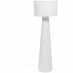Avec son design épuré et son élégance intemporelle, la lampe de lecture Théia séduit par son revêtement en tissu blanc au tis ...