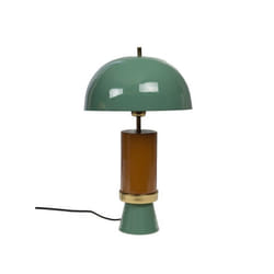 Lampe à poser Vintage Bicolore Bleue- Amadeus