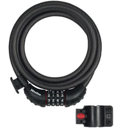 Antivol pour vélo - MASTER LOCK - 8120EURDPRO - Câble torsadé en acier - 18 m de longueur