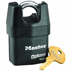 MASTER LOCK Cadenas ProSeries Weather Tough d'une largeur de 54 mm avec anse protge
