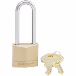 Le Cadenas laiton 30mm à clé anse haute MASTERLOCK - 130EURDLJ est la solution idéale pour sécuriser vos espaces. Que ce soit ...