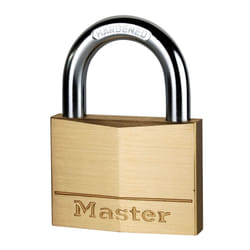 MASTER LOCK Cadenas en laiton massif d'une largeur de 60 mm