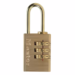 MASTER LOCK Cadenas combinaison programmable d'une largeur de 20mm