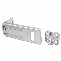 MASTER LOCK Moraillon de 89 mm en acier tremp zingu avec illet en acier cment