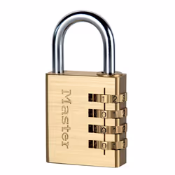 MASTER LOCK Cadenas combinaison programmable de 40 mm de large