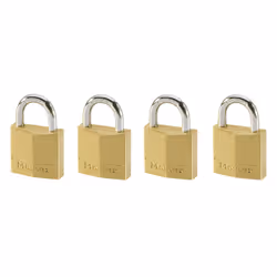 MASTER LOCK Cadenas en laiton massif de 20mm de large