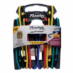 MASTER LOCK Pack de tendeurs Twin Wire à crochet inversé double fil