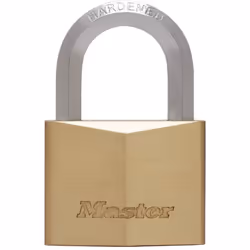 Cadenas Master Lock n° 1145EURD - Laiton massif Le cadenas Master Lock n° 1145EURD est un cadenas robuste et fiable conçu pou ...