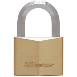 Master Lock - Cadenas Laiton Massif 1145EURD Anse Hexagonale, Doré