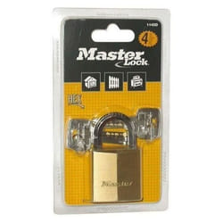 Cadenas laiton - MASTER LOCK - 50 mm - anse hexagonale - haute sécurité