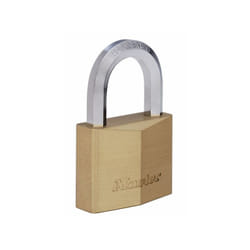 Master Lock - Cadenas à Clé Laiton, L.60 Mm