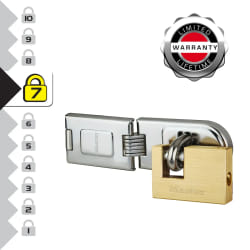 MASTER LOCK Moraillon avec cadenas - 606720EURD
