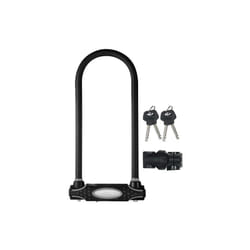 Master Lock - Antivol en u en acier cémente avec anse longue de 28cm.