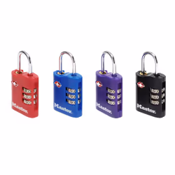 MASTER LOCK Cadenas pour bagages certifi TSA combinaison programmable