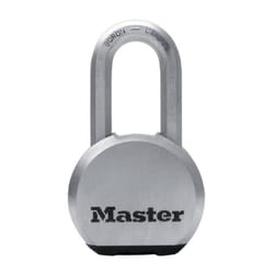 Master Lock - Cadenas Haute Securite [a Cle] [Acier Inoxydable] [Anse Longue] [Exterieur] M830EURDLH