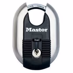 MASTERLOCK Cadenas Excell titanium 60mm 64mm anse octogonale