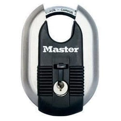 MASTERLOCK Cadenas Excell titanium 60mm 64mm anse octogonale