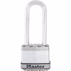 MASTER LOCK M1EURDLJ, Cadenas conventionnel, Verrouillage par clé, Clés semblables, Garage, Portail, Self-stockage, Boîte à o ...