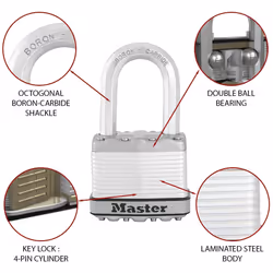Fermer à clé MasterLock M5EURDLH; 52 mm