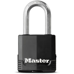 MASTER LOCK Cadenas Excell en acier lamin avec revtement de 49 mm de largeur et anse haute de 38 mm