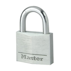 MASTER LOCK Cadenas en aluminium massif de 30mm de largeur