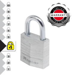 Master Lock Cadenas aluminium 30mm