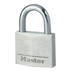 MASTER LOCK Cadenas en aluminium massif de 40mm de largeur