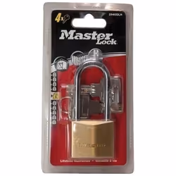 Cadenas à clé MASTERLOCK laiton, l.40 mm