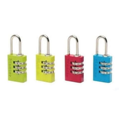 Cadenas à combinaison - 20mm - aluminium et acier - coloris assortis