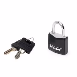 Fermer à clé MasterLock 9130EURDBLK; 30 mm