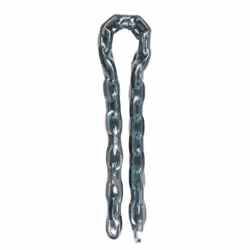 MASTER LOCK Chane en acier cment d'une longueur de 1,5 m x 10mm de diamtre, Acier, 1 cm, Acier inoxydable, Vinyl, 1,5 m